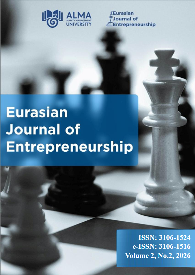 					View Vol. 2 No. 2 (2026): Eurasian Journal of Entrepreneurship
				